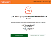 Tablet Screenshot of chemoemboli.ru
